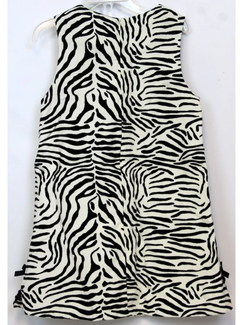2003 Gymboree 2004 Mod Zebra Velour Dress sz 6 Turtleneck 2pc Outfit Safari Zoo